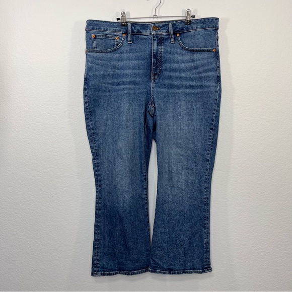 Madewell Plus size Cali Demi-Boot Jeans in Glenside Wash size 16W - Picture 2 of 10